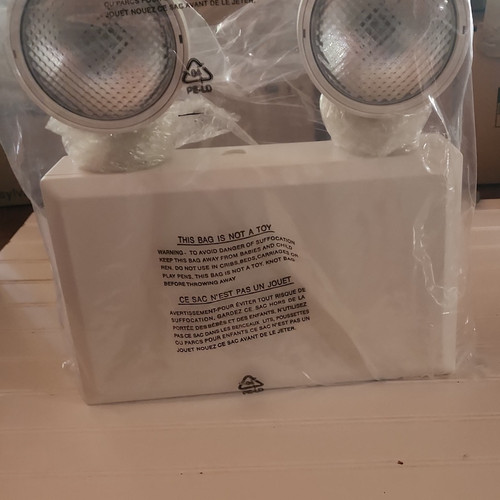 Dual head emergency light - dual-head,