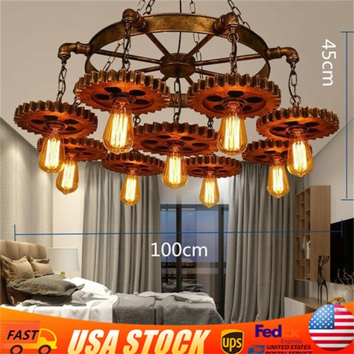 Head rustic ceiling light - rustic,