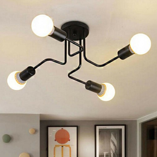 Industrial semi flush mount - flush,